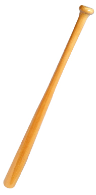 
	B2951 

 

	Rubber Wood Baseball bat Size:28\"-34\" 

