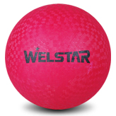 
	Playground ball Material: Natural rubber
Polyester / Nylon wound,Rubber / Butyl 
