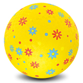 
	Playground ball Material: Natural rubber
Polyester / Nylon wound,Rubber / Butyl
 
