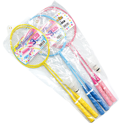 
	WCX106RK&nbsp;2 adult rackets+&nbsp;2 eva head


	plastic balls

