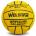 
	Waterpolo ball Material: Natural rubber
Polyester / Nylon wound,Rubber / Butyl 
